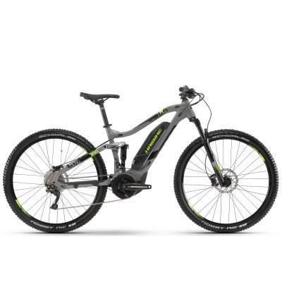 Електровелосипед Haibike SDURO FullNine 4.0, 500Wh 20 s. Deore19 HB YCS 29", рама M, сіро-чорно-зелений,2019