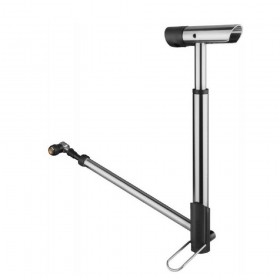 Насос велосипедний Birzman Horizons Apogee / міні-підлоговий / 120psi / срібло Насос велосипедний Birzman Horizons Apogee / міні-підлоговий / 120psi / срібло