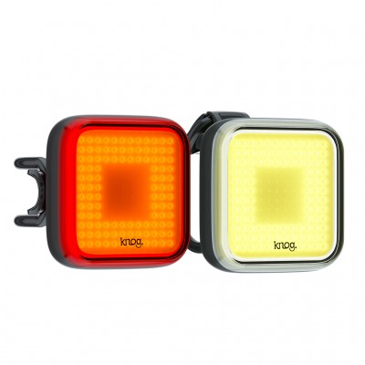 Комплект мигалок передня + задня Knog Blinder Square Twinpack 200/100 Lumens