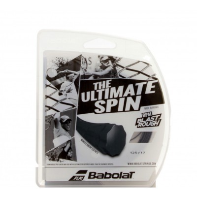 Струны теннисные Babolat RPM BLAST ROUGH 12M (Комплект,12 метров) 125 BLACK 241136/105