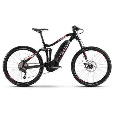 Електровелосипед Haibike SDURO FullSeven LT 2.0 500Wh 10 s. Deore 27.5", рама М, чорно-біло-червоний, 2020