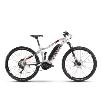 Електровелосипед Haibike SDURO FullNine 2.0 500Wh 10 s. Deore 29", рама М, сріблясто-червоно-чорний, 2020