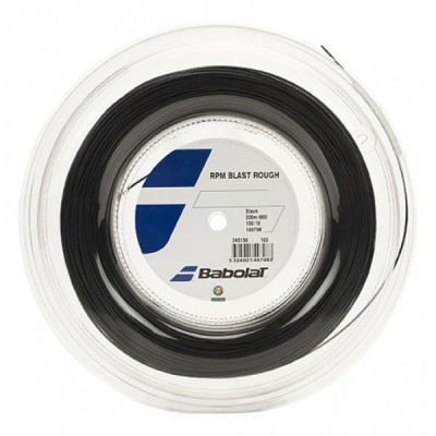 Струны теннисные Babolat RPM BLAST ROUGH 200M (Бобина,200 метров) 125 BLACK 243136/105