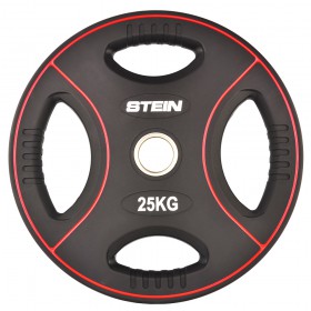 Диск поліуретановий чорний Stein 25 кг