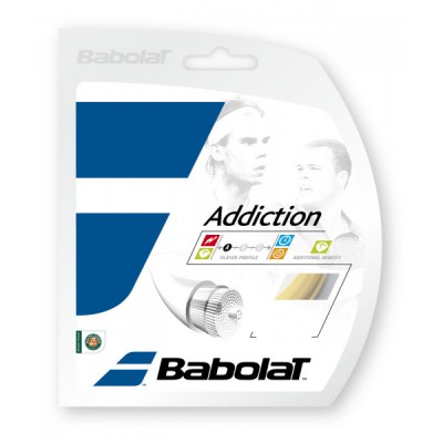 Струны теннисные Babolat ADDICTION 12M (Комплект,12 метров) 125 NATURAL 241115/128