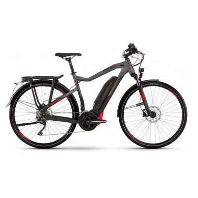 Електровелосипед Haibike SDURO Trekking 8.0 men 500Wh 20 s. XT 28", рама L, чорно-титан-червоний, 2020