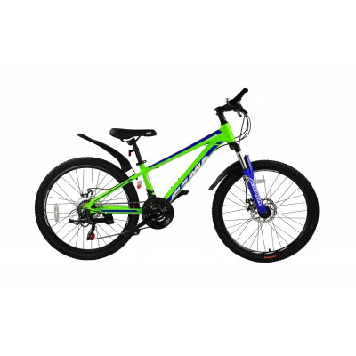 Велосипед RoyalBaby FEMA MTB 1.0 24", OFFICIAL UA, лайм