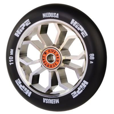 Колесо для трюкового самоката Hipe LMT36 wheels 110mm Chrome / black