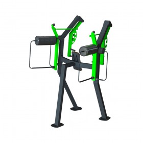 Вуличний тренажер Жим від грудей стоячи BruStyle Chest Press Вуличний тренажер Жим від грудей стоячи BruStyle Chest Press
