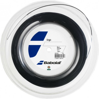 Струны теннисные Babolat ORIGIN 200M (Бобина,200 метров) 125 BLACK 243126/105