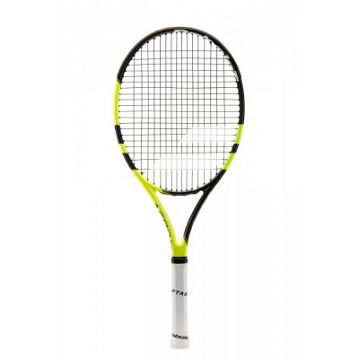 Теннисная ракетка детская профессиональная Babolat AERO JUNIOR 26 0 BLACK/YELLOW 140177/142