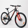 Велосипед KTM CHICAGO 272 27.5 " рама S/38, чорний матовий (Помаранчевий), 2022