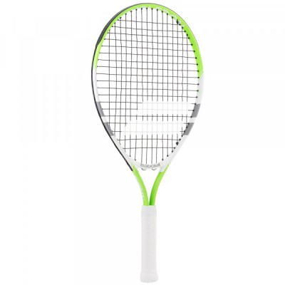 Теннисная ракетка детская 5-7 лет Babolat WIMBLEDON JUNIOR 23 000 WHITE/GREEN 140230/150