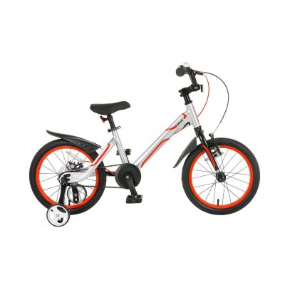 Велосипед RoyalBaby MARS ALLOY 18", OFFICIAL UA, сріблястий