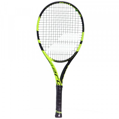 Теннисная ракетка детская Babolat PURE AERO JUNIOR 26 0 BLACK/YELLOW 140225/142