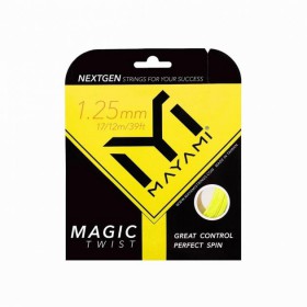 Струни тенісні MAYAMI MAGIC TWIST 1,25 12m yellow