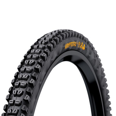 Покришка безкамерна Continental Kryptotal-R Downhill SuperSoft 29 x 2.40 чорна складна skin