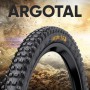 Покришка безкамерна Continental Argotal Enduro Soft 29 x 2.60 чорна складна skin