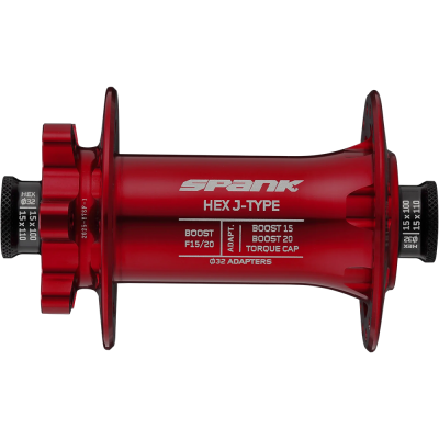 Втулка передня SPANK HEX J-TYPE Boost F15/20, Red