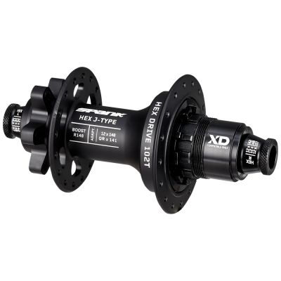 Втулка задня SPANK HEX J-Type Boost R148 XD 32H, Black