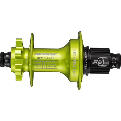 Втулка задня SPANK HEX J-Type Boost R148 XD 32H, Green