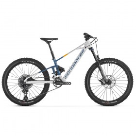 Підлітковий двопідвісний велосипед MONDRAKER F-TRICK 24" 120mm, Grey/Blue Підлітковий двопідвісний велосипед MONDRAKER F-TRICK 24" 120mm, Grey/Blue