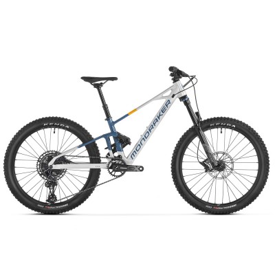 Підлітковий двопідвісний велосипед MONDRAKER F-TRICK 24" 120mm, Grey/Blue