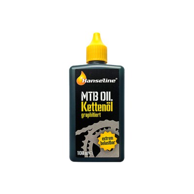 Мастило для ланцюга Hanseline MTB-Oil Графит, 100 ml