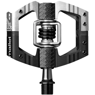 Педалі Crankbrothers MALLET E LS, Silver / Black