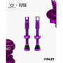 Ніпелі Peaty's x Chris King Tubeless Valves, 42mm, Violet