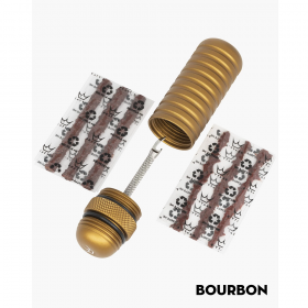 Ремкомплект для безкамерки Peaty's Holeshot Tubeless Puncture Plugger Kit, Bourbon