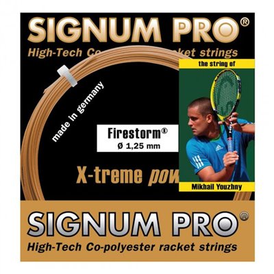 Струни тенісні Signum Pro Firestorm 12,2 m Товщина: 1.30 mm