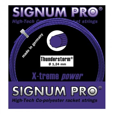 Струни тенісні Signum Pro Thunderstorm 12,2 m Товщина: 1.24 mm