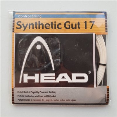 Струни тенісні HEAD Synthetic Gut 17 281010-17WH-11