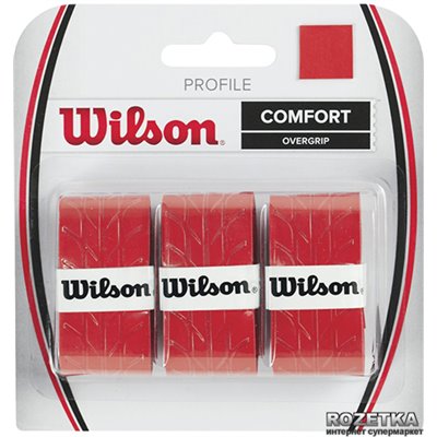 Намотка Wilson Profile Overgrip SS15 Red (WRZ4025RD)