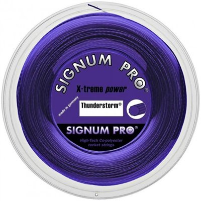 Струни для тенісних ракеток Signum Pro Thunderstorm violet 1.24 мм 200 м (Thunderstorm violet 1,24)