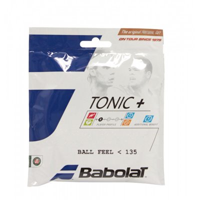 Струны теннисные Babolat TONIK + BALL FEEL BT7 12M (Комплект,12 метров) 135 NATURAL 201026/128