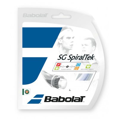 Тенісні струни для ракетки Babolat SG SPIRALTEK 12M (Комплект,12 метрів) 241124/104 125