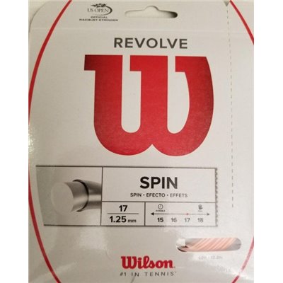 Струни тенісні WILSON REVOLVE SPIN 17OR (WRZ9463)