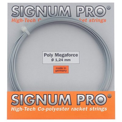 Струни тенісні Signum Pro Poly Megaforce 12,2 m Товщина: 1.34 mm