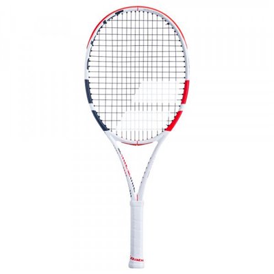 Теннисная ракетка детская профессиональная Babolat PURE STRIKE JUNIOR 26 C 1 WHITE/RED/BLACK 140401/323