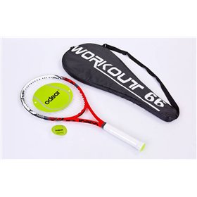 Ракетка для великого тенісу ODEAR WORKOUT T66 Червоний (TRE00242)