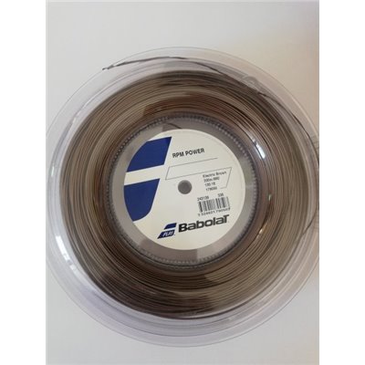 Теннисные струны Babolat RPM Power electric brown 200 m