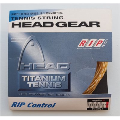 Струни тенісні HEAD Titanium Rip Control 281099-16NT-11 SAP