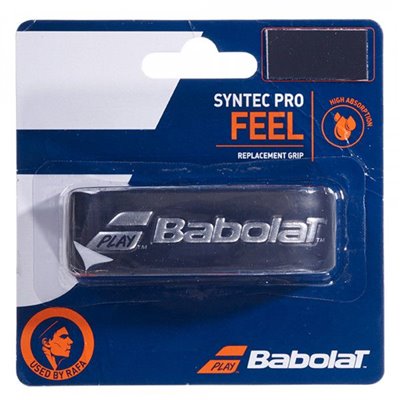 Ручка для ракетки Babolat SYNTEC PRO X1 (1 штука) BLACK/SILVER 670051/255