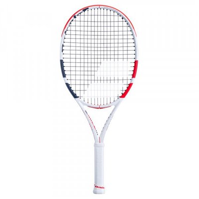 Теннисная ракетка детская профессиональная Babolat PURE STRIKE JUNIOR 25 C 1 WHITE/RED/BLACK 140400/323