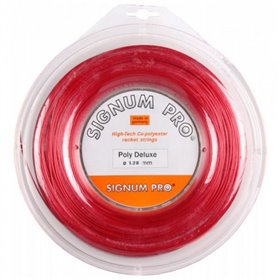 Струни тенісні Signum Pro Poly Deluxe Red 200m Товщина: 1.22 mm