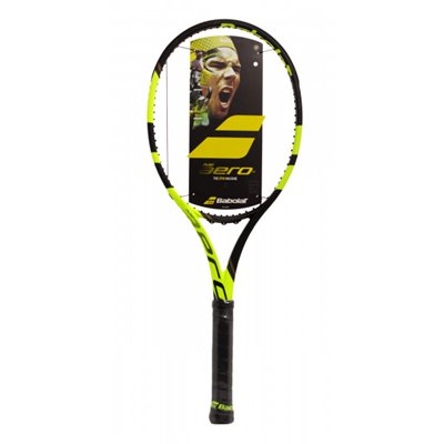 Теннисная ракетка Babolat PURE AERO VS UNSTR 2 BLACK/YELLOW 101274/142