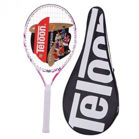 Ракетка для великого тенісу Top One Teloon Біло-рожевий (60496032)