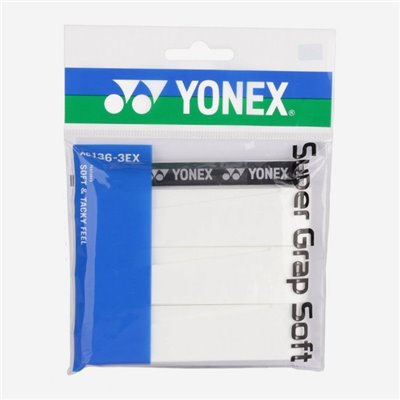 Намотки Yonex AC136EX Super Grap Soft White 3pcs